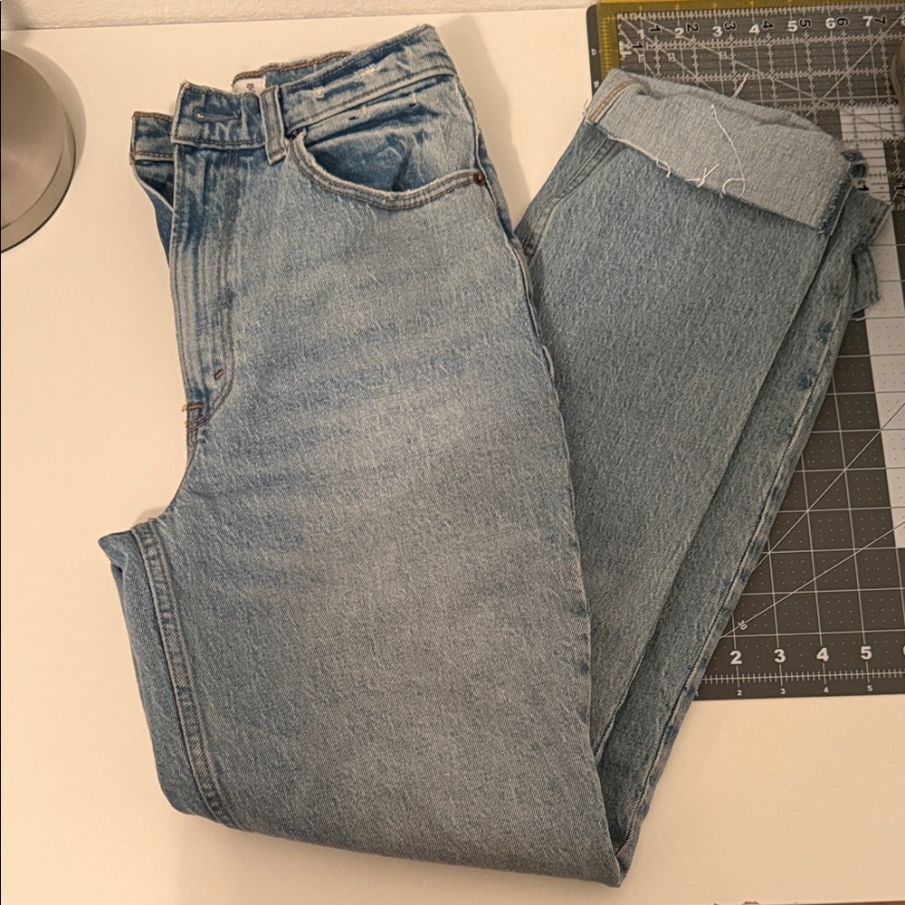 Abercrombie & Fitch Light Blue Straight Jeans